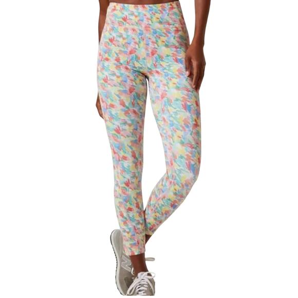Tuckernuck Pants - Tuckernuck Leggings Dayglow Kaylee Size Large Sport Pants Summer Multicolor